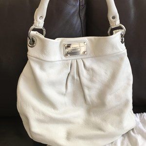 Marc jacobs leather purse white
